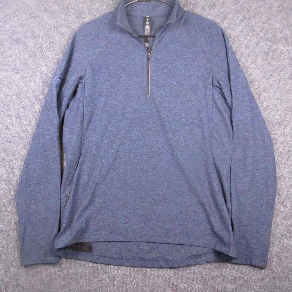 Orlando Magic Shirt Mens Medium Blue NBA Basketball Lululemon Quarter Zip